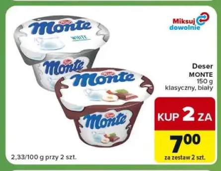 Deser Monte biały +1 wariant