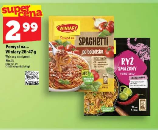 Pomysł na... spaghetti po bolońsku Winiary +1 wariant