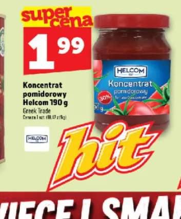 Koncentrat pomidorowy Helcom