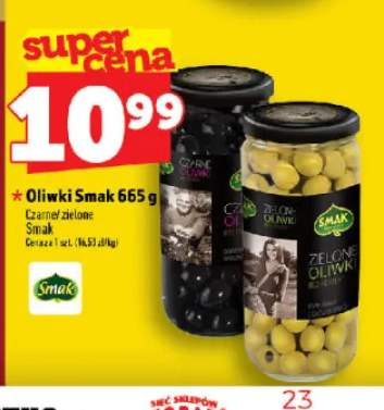 Oliwki czarne Smak +1 wariant