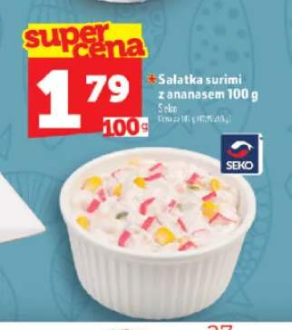 Sałatka surimi z ananasem Seko