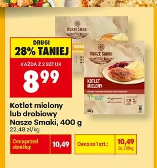 Kotlet drobiowy Nasze Smaki +1 wariant