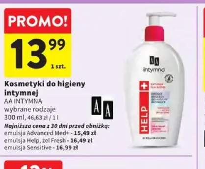 Kosmetyki do higieny intymnej AA Intymna