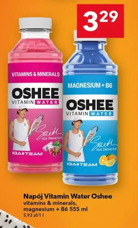 Napój Vitamin Water Oshee vitamins & minerals +1 wariant