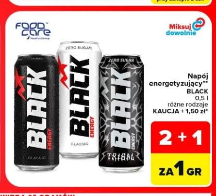 Napój energetyzujący Black