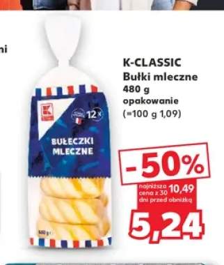 Bułki mleczne K-Classic