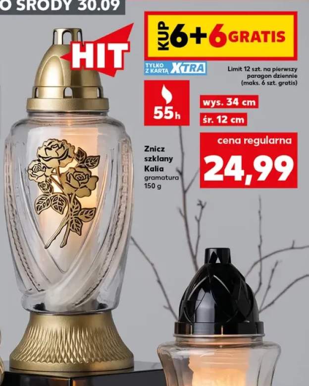 Znicz szklany Kalia
