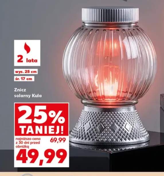 Znicz solarny Kula