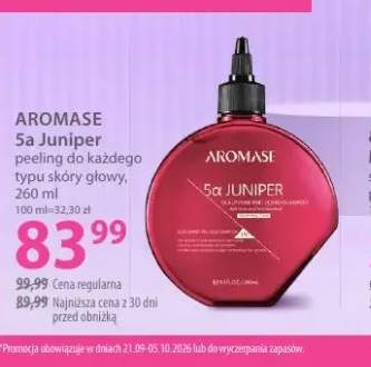 Peeling do każdego typu skóry głowy 5a Juniper Aromase