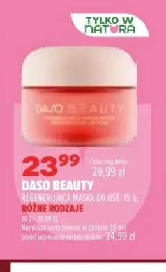 Regenerująca maska do ust Daso Beauty