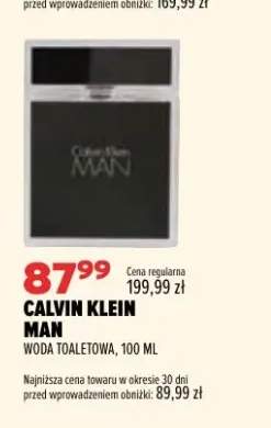 Woda toaletowa Calvin Klein Man