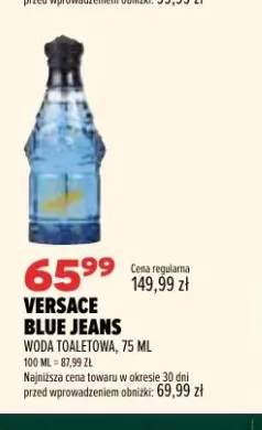 Woda toaletowa Versace Blue Jeans