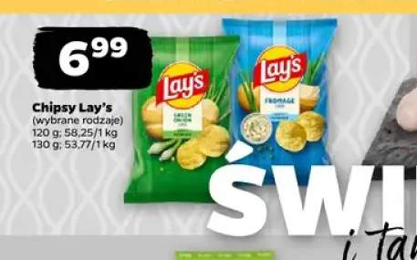 Chipsy Lay's Green Onion +1 wariant