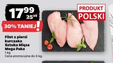 Filet z piersi kurczaka Mega Paka Sztuka Mięsa