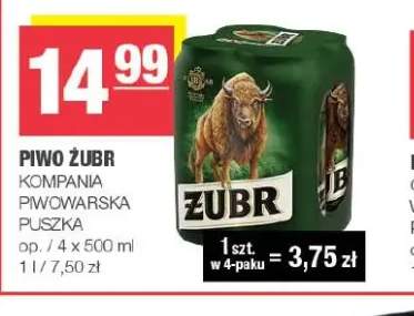 Piwo Żubr 4-pak 500 ml