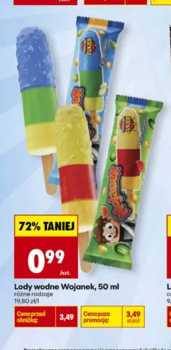 Lody wodne Wojanek Cytryna-Jabłko