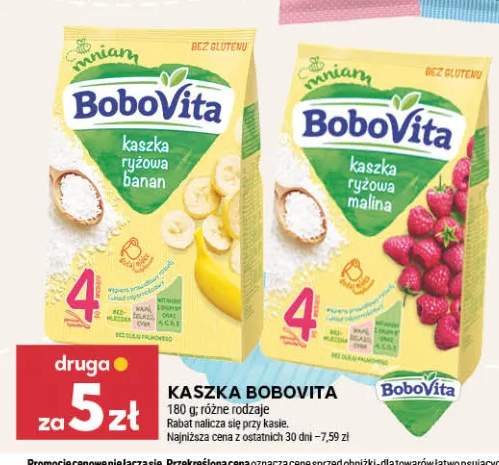 Kaszka ryżowa banan BoboVita +1 wariant