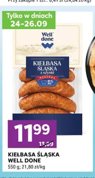 Kiełbasa śląska Well Done