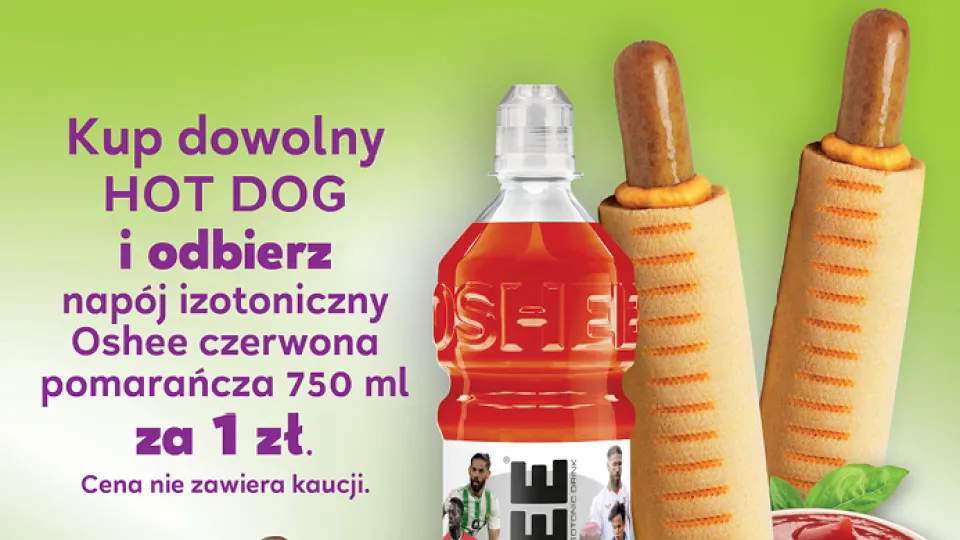 Napój izotoniczny Oshee czerwona pomarańcza