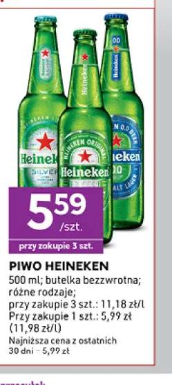 Piwo Heineken Original +2 warianty
