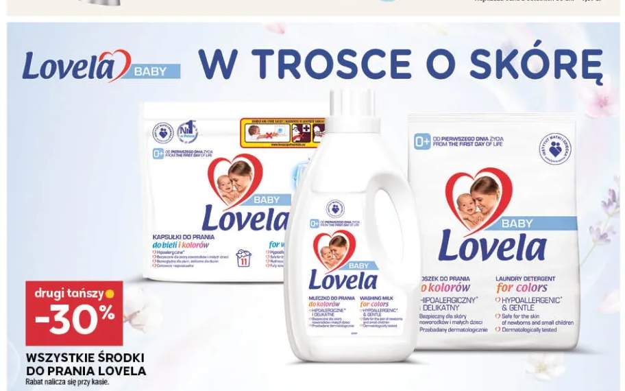 Środki do prania Lovela +3 warianty