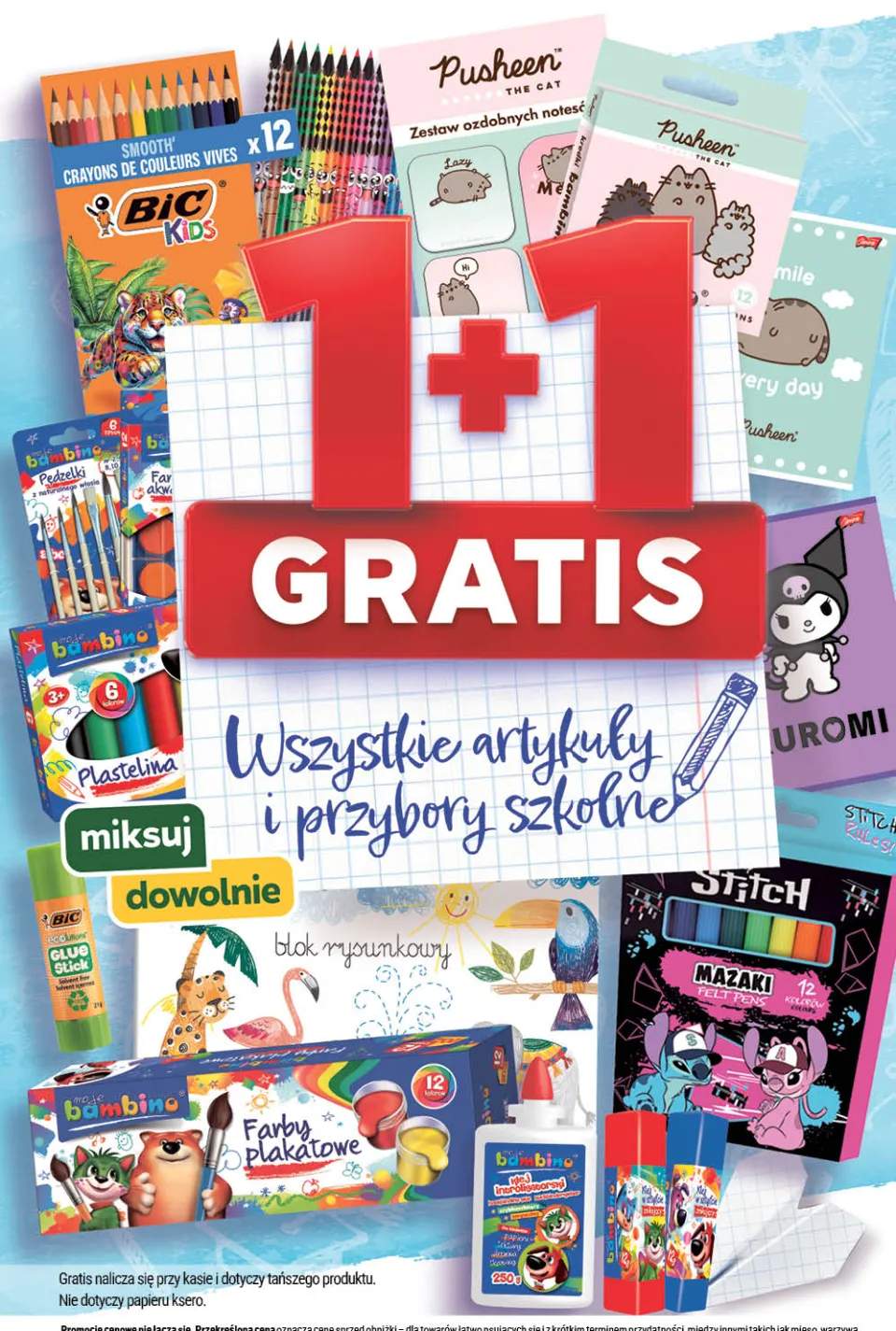 Artykuły i przybory szkolne