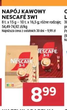 Napój kawowy Nescafé 3w1