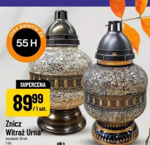 Znicz Witraż Urna