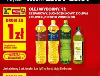 Olej Wyborny z oliwą z oliwek +3 warianty