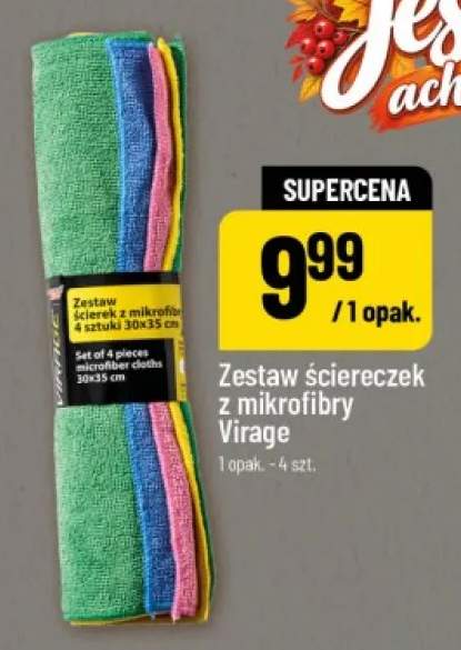 Zestaw ściereczek z mikrofibry Virage