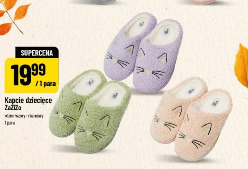 Kapcie dziecięce ZaZiZo
