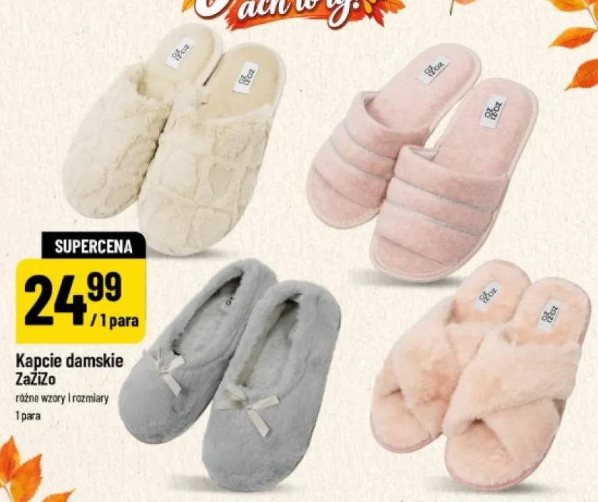 Kapcie damskie ZaZiZo