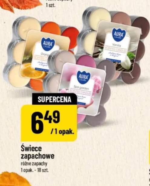 Świece zapachowe Aura