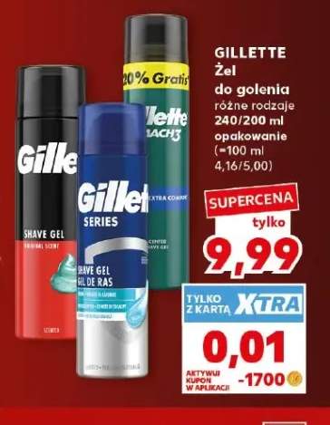 Żel do golenia Gillette Original Scent +2 warianty