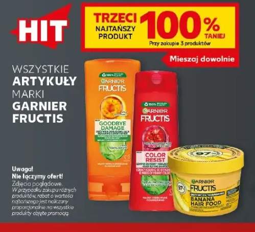 Artykuły marki Garnier Fructis +3 warianty