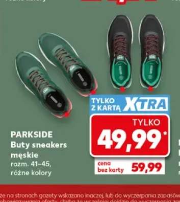 Buty sneakers męskie Parkside
