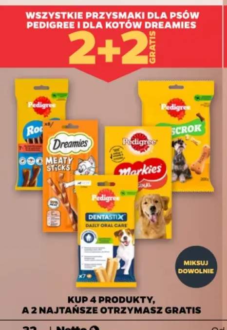Przysmak dla psów Rodeo Pedigree +5 wariantów