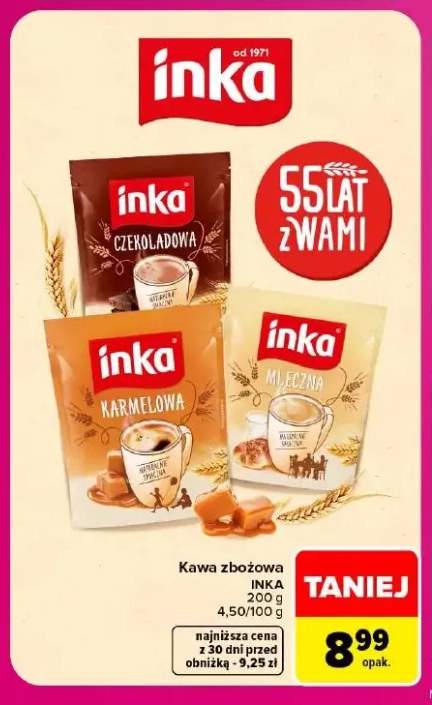 Kawa zbożowa Inka czekoladowa +2 warianty