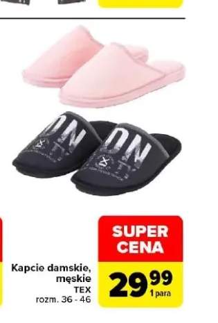 Kapcie męskie TEX +1 wariant