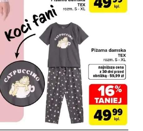 Piżama damska TEX
