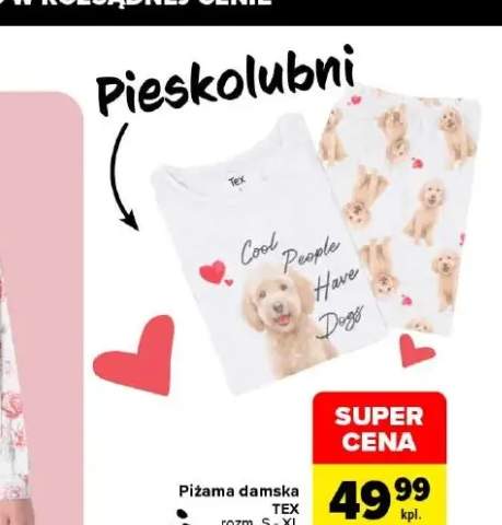 Piżama damska TEX