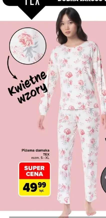 Piżama damska TEX