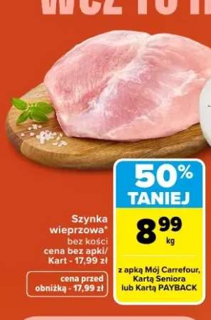 Szynka wieprzowa bez kości