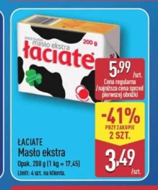 Masło ekstra Łaciate
