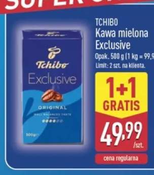Kawa mielona Exclusive Tchibo