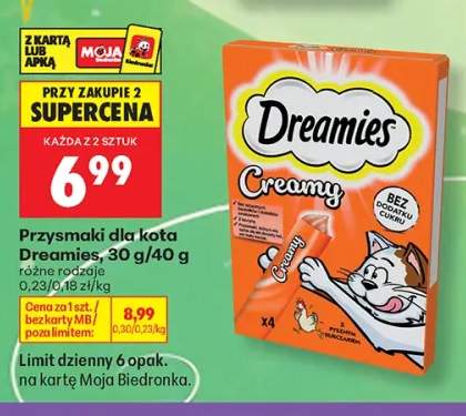 Przysmaki dla kota Dreamies