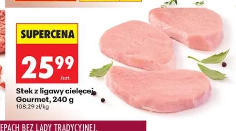 Stek z ligawy cielęcej Gourmet