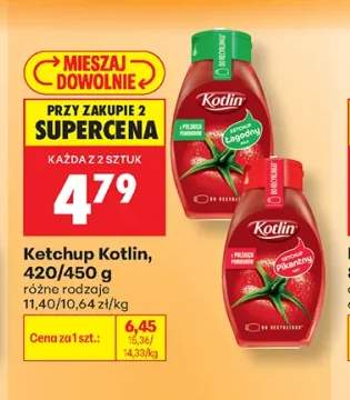 Ketchup Kotlin łagodny +1 wariant