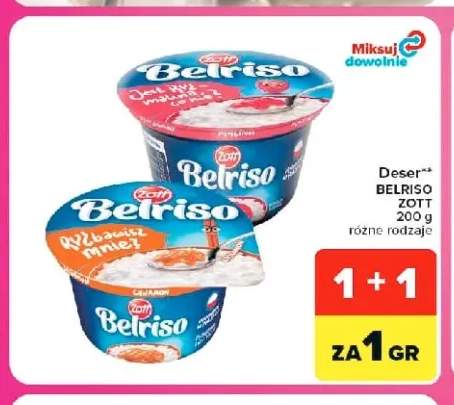 Deser Belriso Zott malina +2 warianty