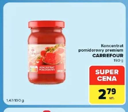 Koncentrat pomidorowy premium Carrefour